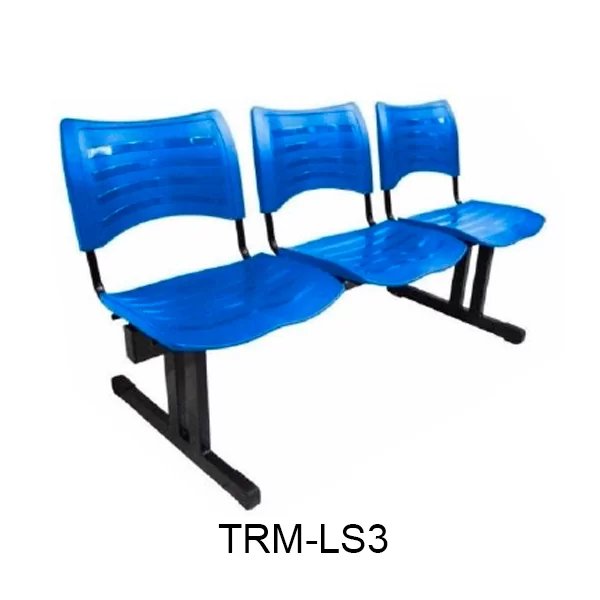 Longarina ISO com Assento e Encosto em Polipropileno