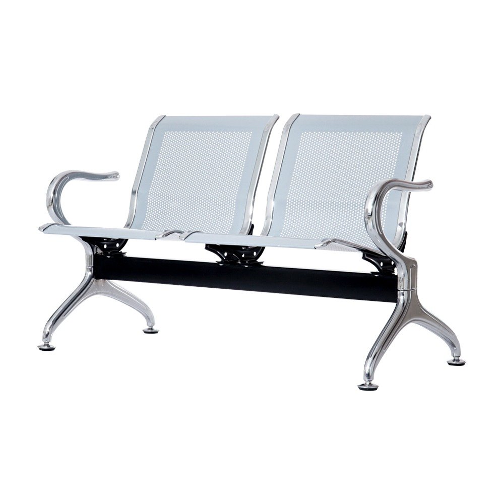 Longarina Aeroporto em Aço Cromado