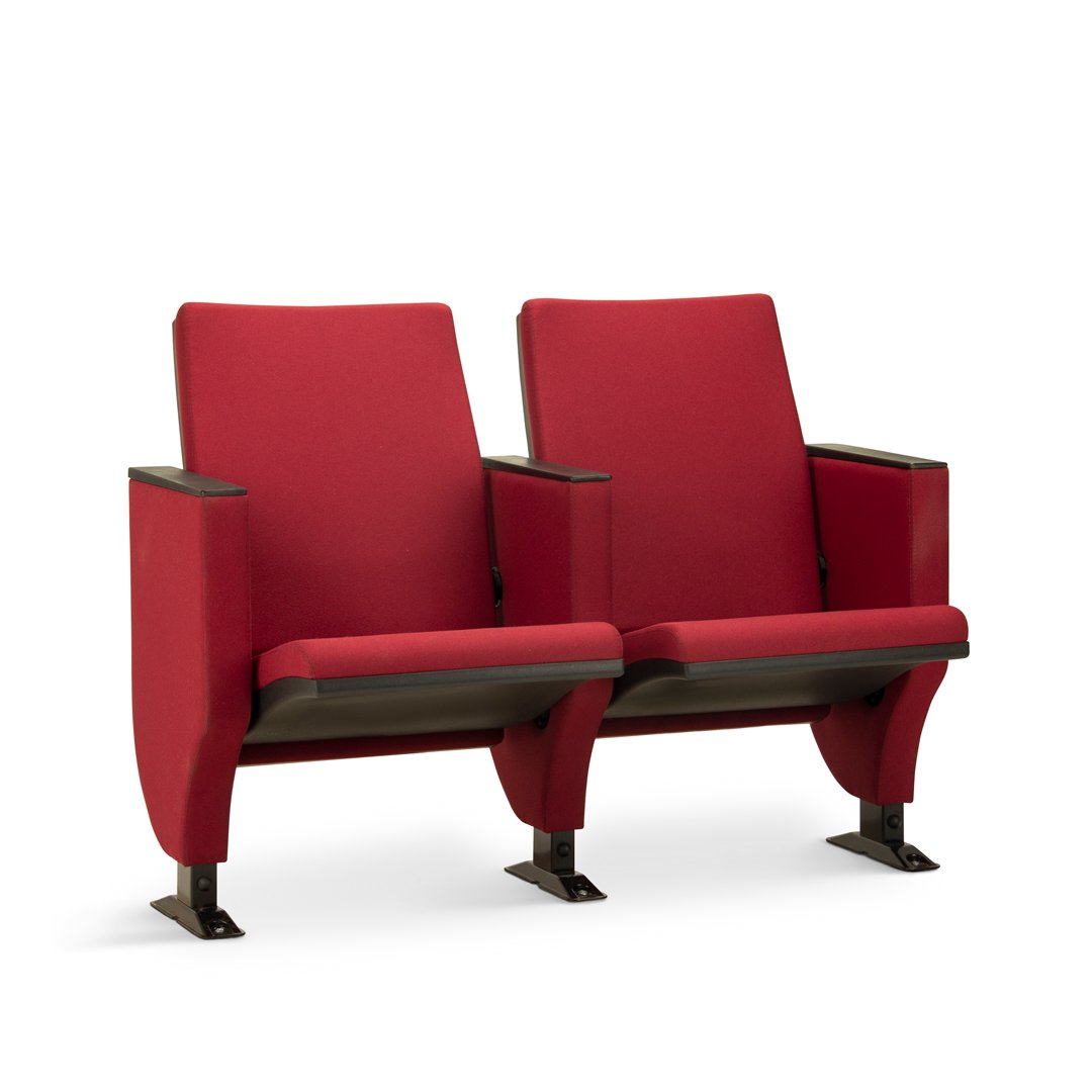 Poltrona de Auditório com Opções de Revestimento e Lugares