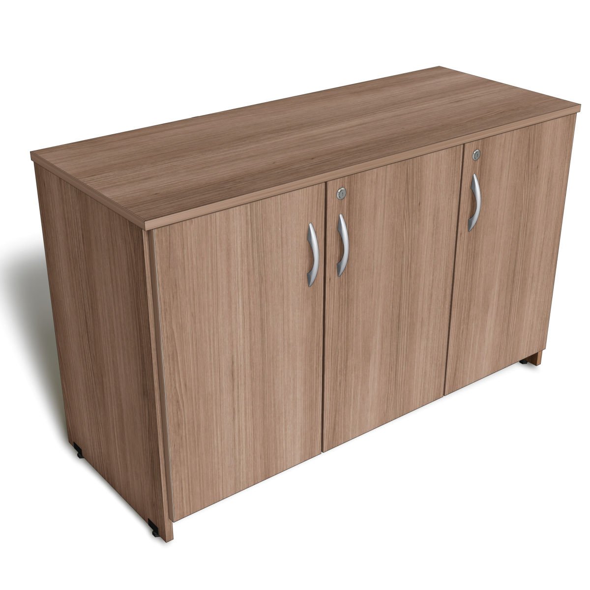 Armário baixo 3 portas, tampo sobreposto