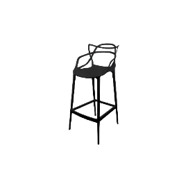 Banqueta Drink Estofada com Encosto – 2 Alturas