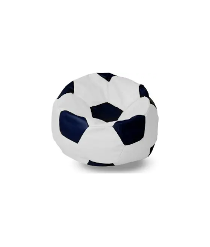 Puff bola preenchido com flocos de isopor